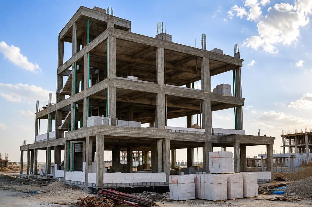 Concrete Frame Villa