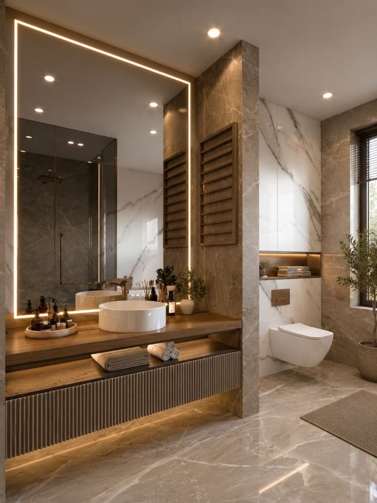 Marble Spa Bathroom