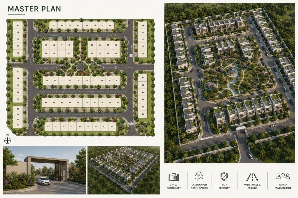 Townhouse District Master Plan
